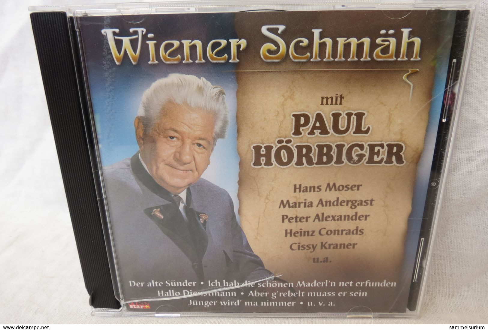 CD "Wiener Schmäh" Mit Paul Hörbiger, Hans Moser, Maria Andergast, Peter Alexander U.a. - Sonstige - Deutsche Musik