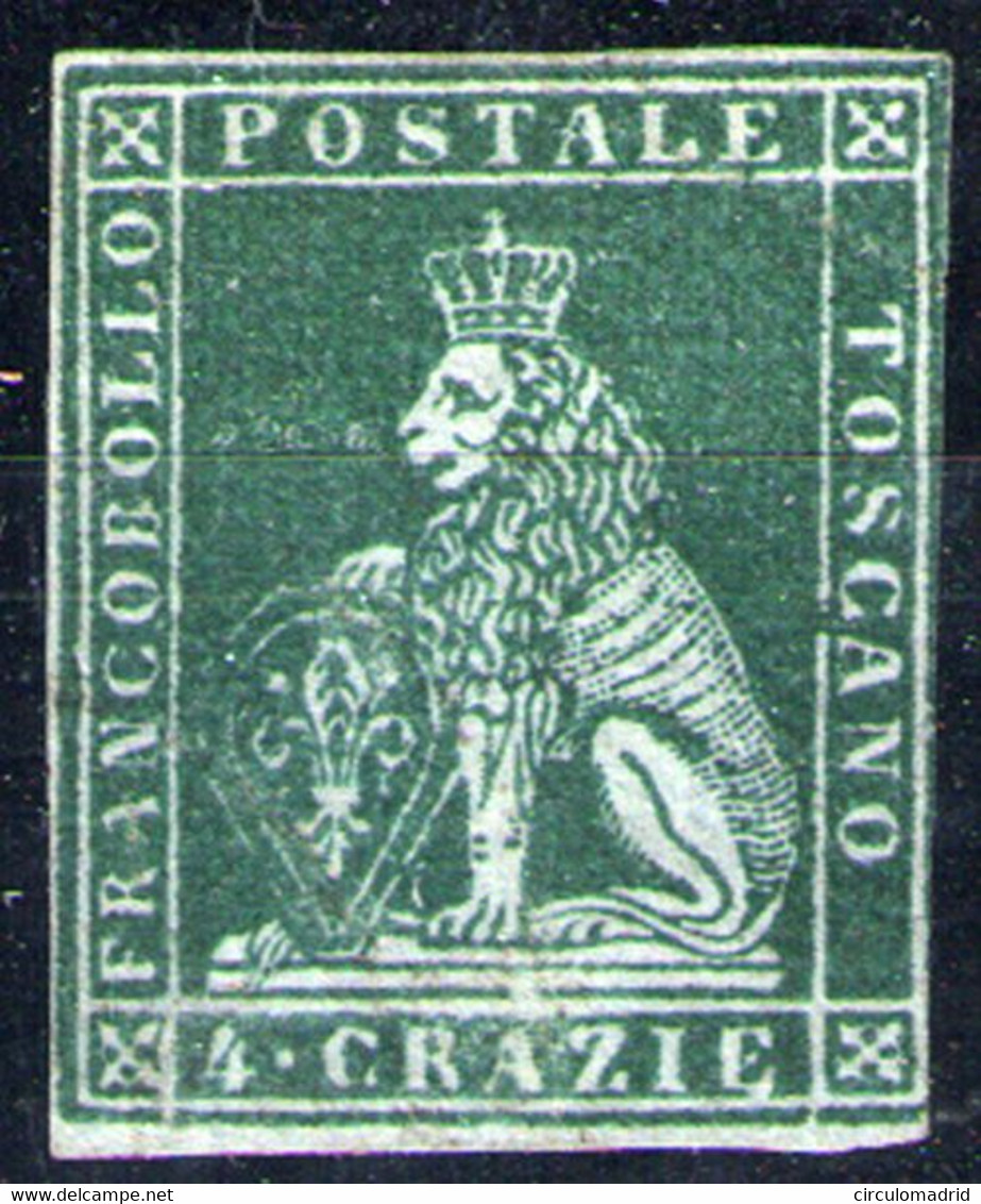 Toscana Nº 6. Año 1851 - Toskana