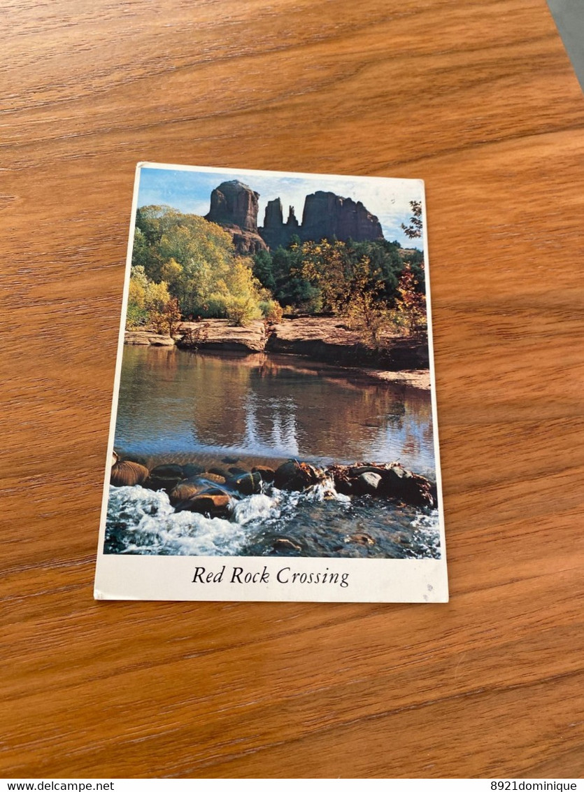 USA: Sedona Red Rock Crossing In Oak Creek Canyon - Used With Stamp - Sedona