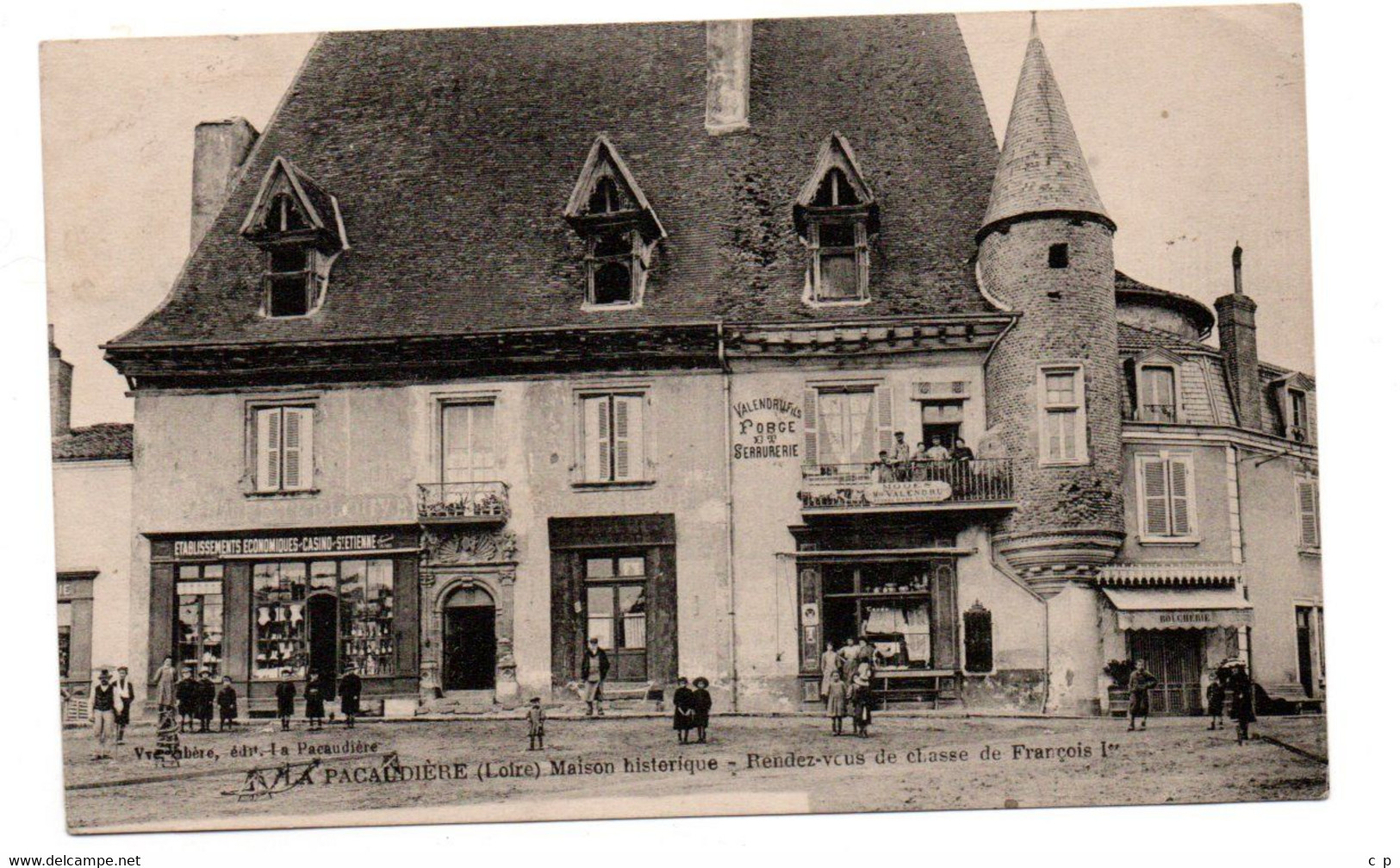 La Pacaudiere - Maison Historique - Rendez Vous De Chasse -   CPA°W - La Pacaudiere