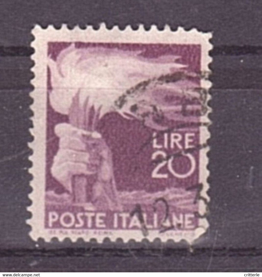 Italien Michel Nr. 700 Gestempelt - 1946-47 Période Corpo Polacco