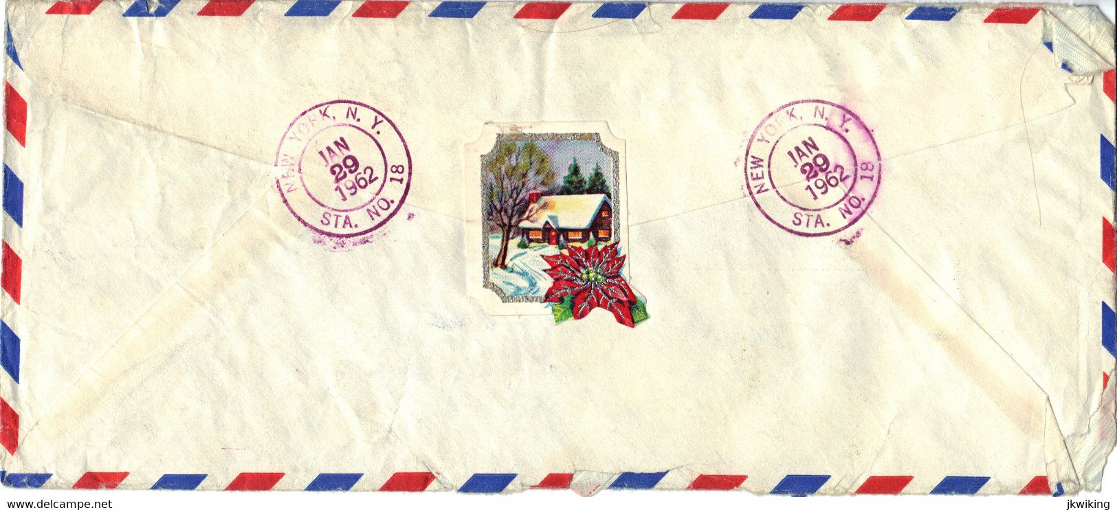 Letter From The USA To Czechoslovakia 1962 - - Other & Unclassified