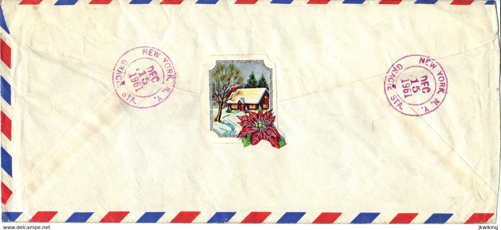 Letter From The USA To Czechoslovakia 1961 - - Other & Unclassified