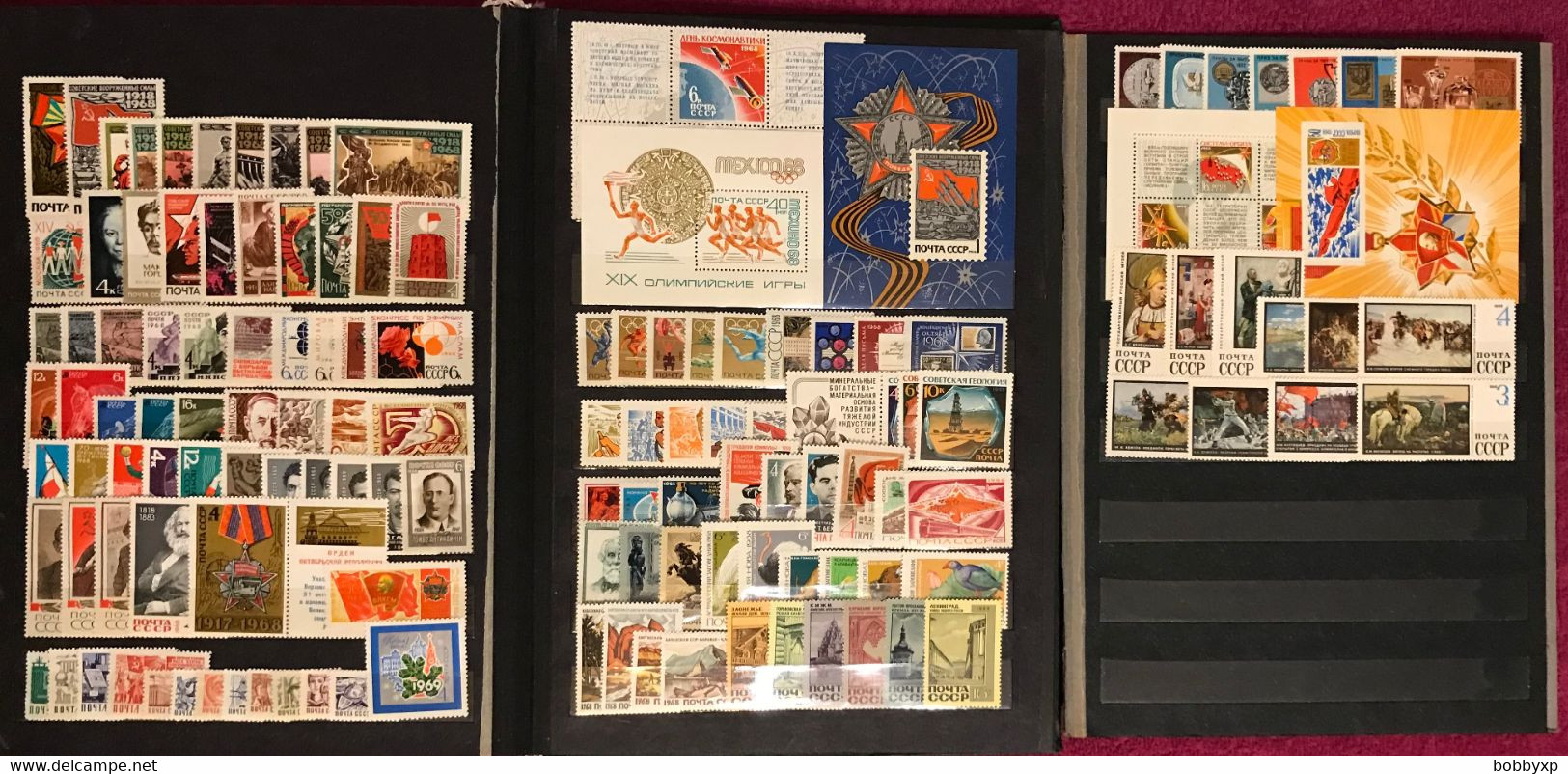 Russia. USSR 1968. Full Yearsets 134stamps & 4 Souvenir Sheets. MNH** - Annate Complete