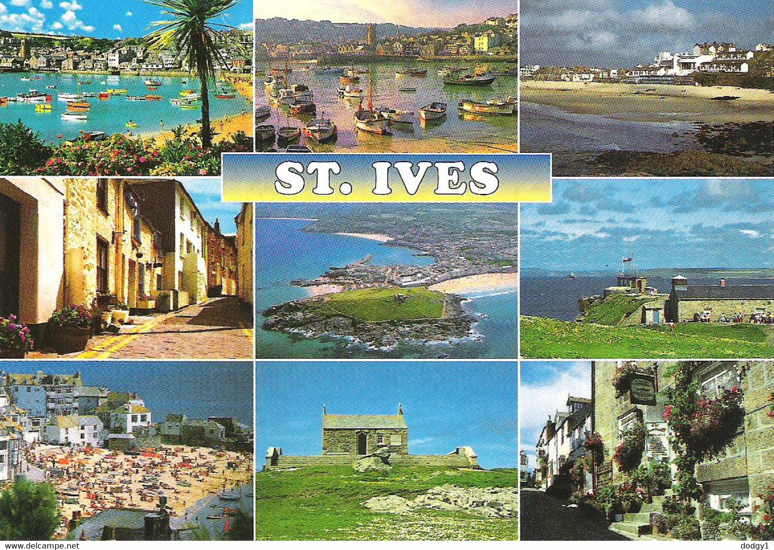 SCENES FROM ST. IVES, CORNWALL, ENGLAND. UNUSED POSTCARD Nk5 - St.Ives