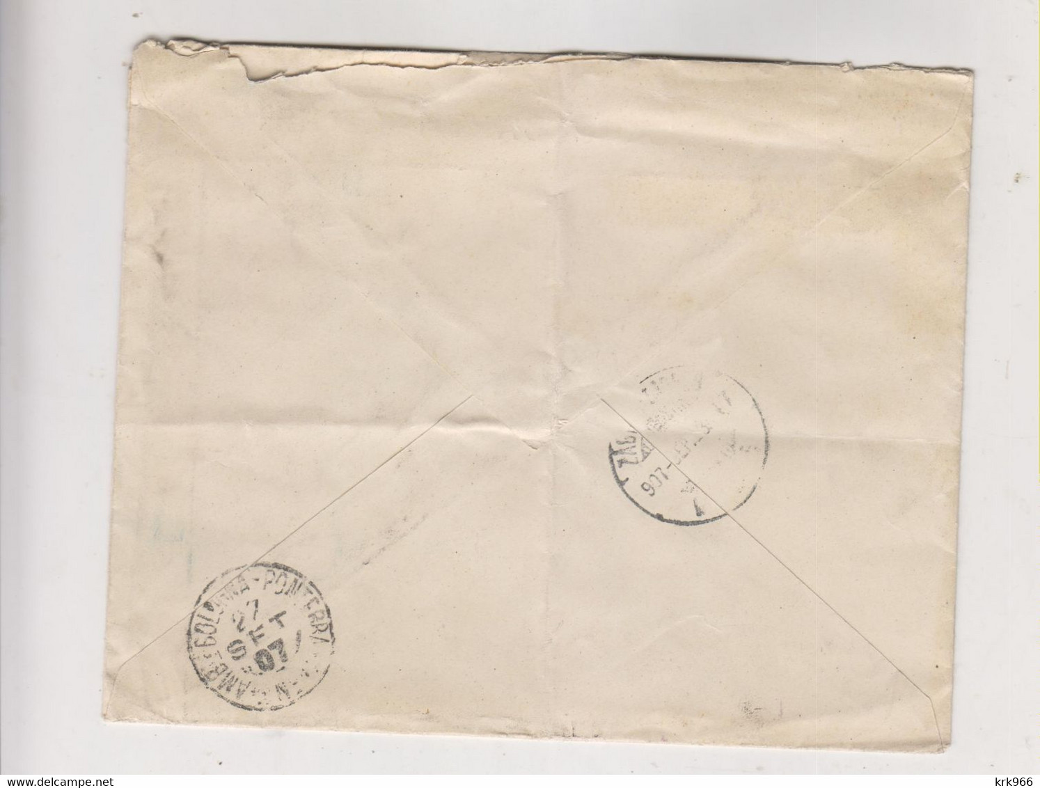 GREECE 1907 ATHENES Registered Cover To Zagreb Croatia Hungary Austria - Brieven En Documenten