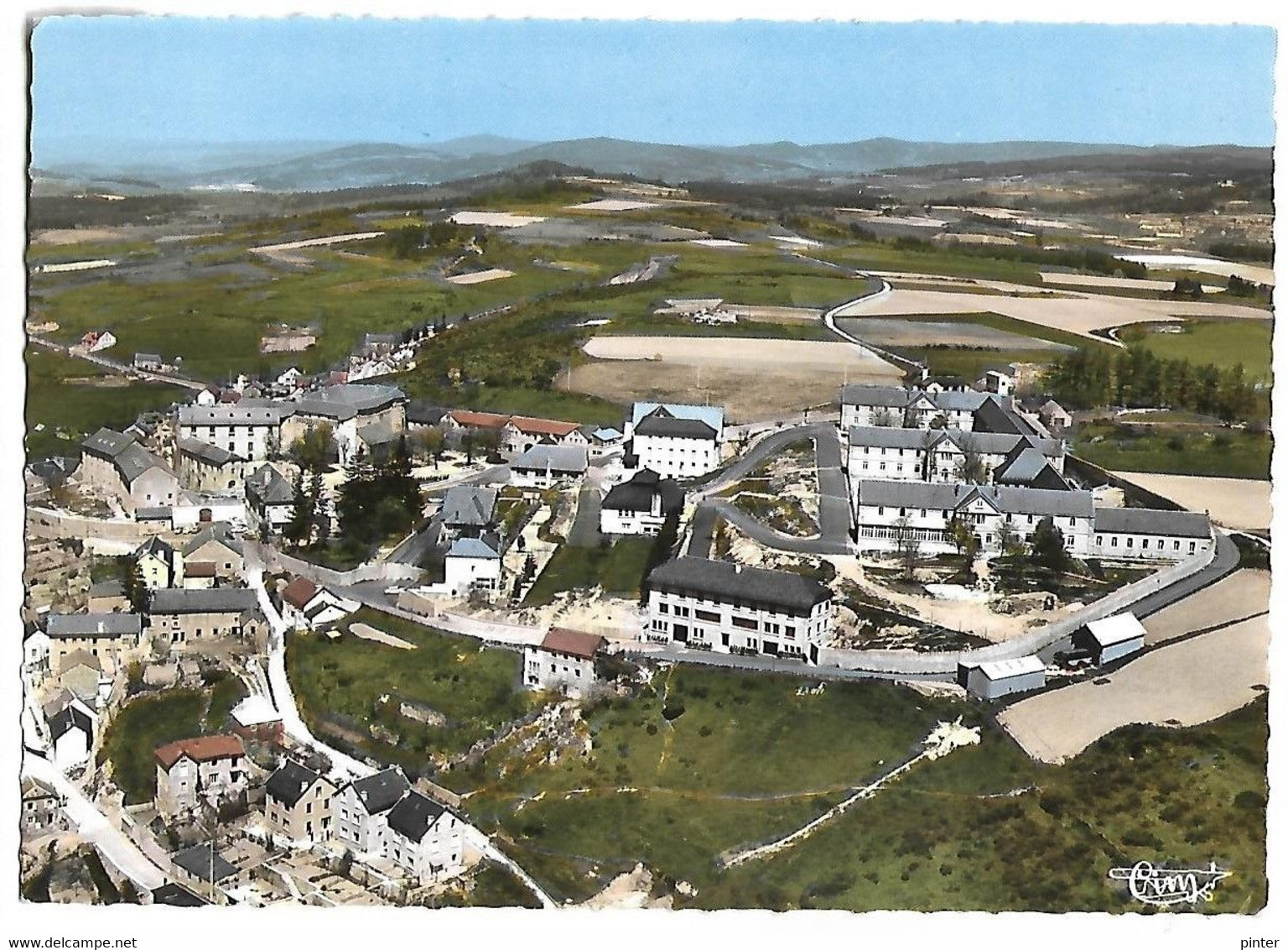 SAINT ALBAN SUR LIMAGNIOLE - Vue Aérienne Sur L'Hôpital - Saint Alban Sur Limagnole