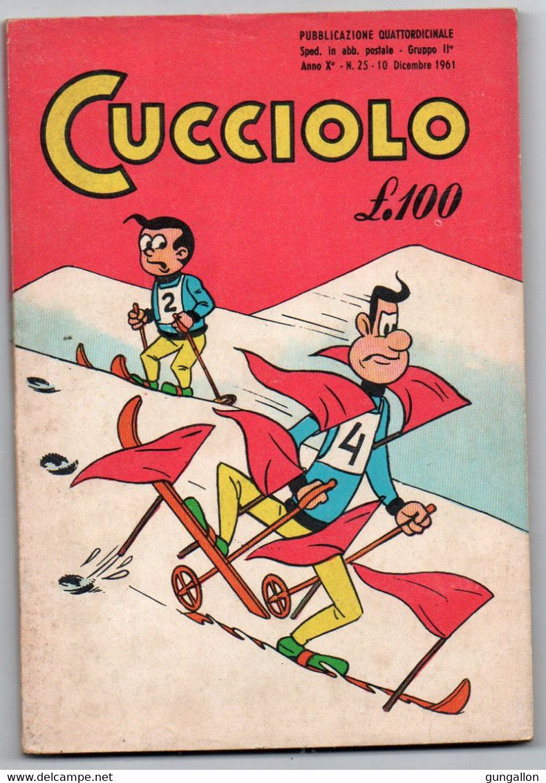 Cucciolo (Alpe 1961)  Anno X° N. 25 - Umoristici