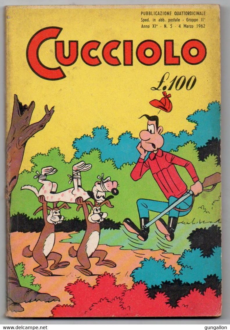 Cucciolo (Alpe 1962)  Anno XI° N. 5 - Umoristici