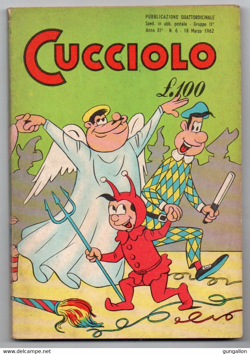 Cucciolo (Alpe 1962)  Anno XI° N. 6 - Humor
