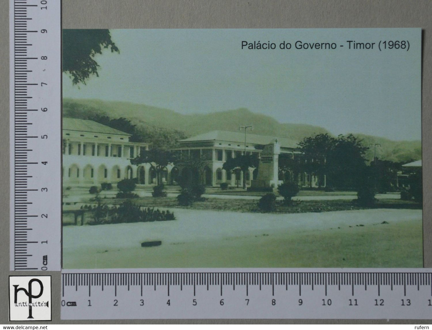 TIMOR - PALÁCIO DO GOVERNADOR -  1968 -   2 SCANS  - (Nº42856) - Timor Oriental