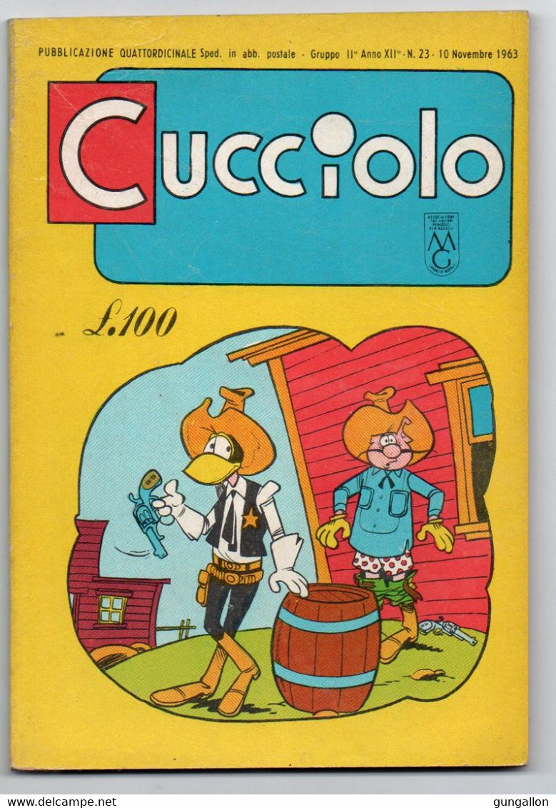 Cucciolo (Alpe 1963)  Anno XII°  N. 23 - Humoristiques