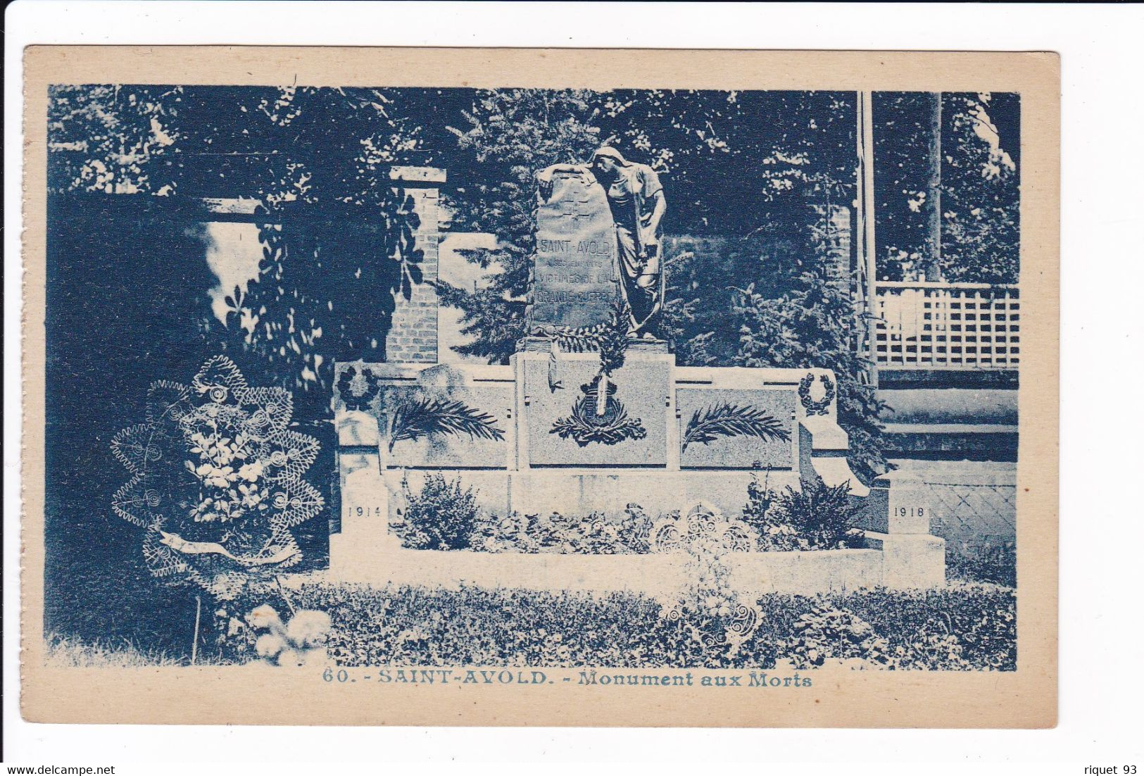 60 - SAINT-AVOLD - Monument Aux Morts - Saint-Avold