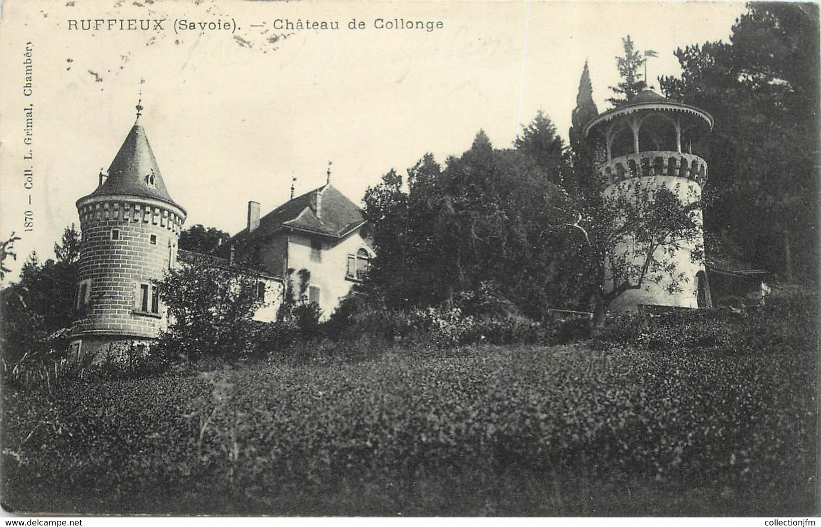 CPA FRANCE 73 "Ruffieux, Chateau De Collonge" - Ruffieux