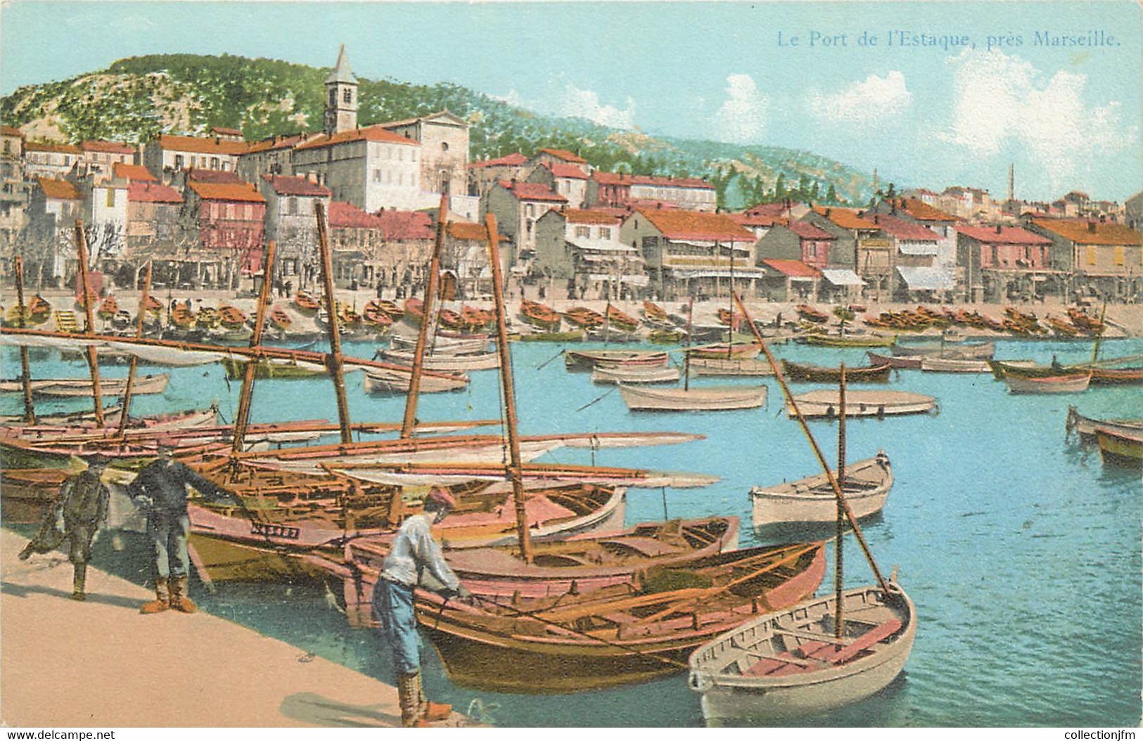 CPA FRANCE 13 "Marseille, Le Port De L'Estaque" - L'Estaque