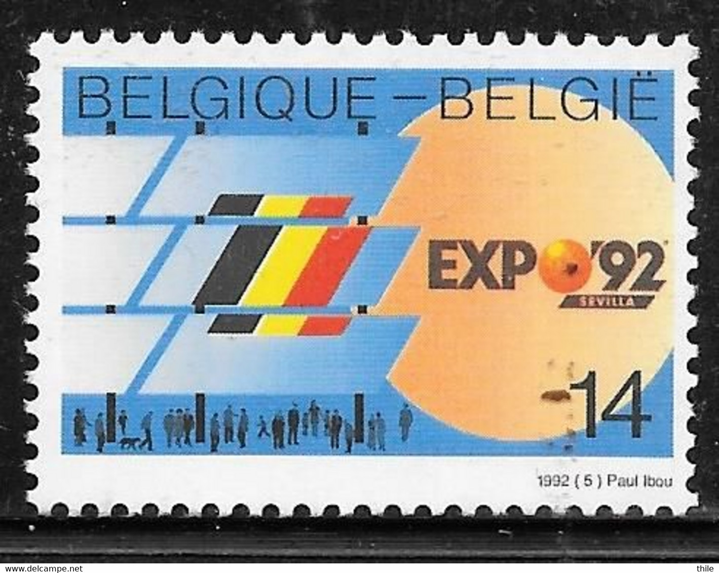 BELGIUM - COB 2448 ** - Exposition Universelle Seville 92 - 1992 – Sevilla (Spanien)