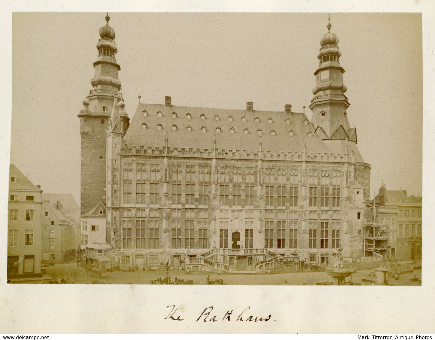 Albumen Photo - Aix-la-Chapelle, Aachen GERMANY (15.5 X 10cm) - Anciennes (Av. 1900)