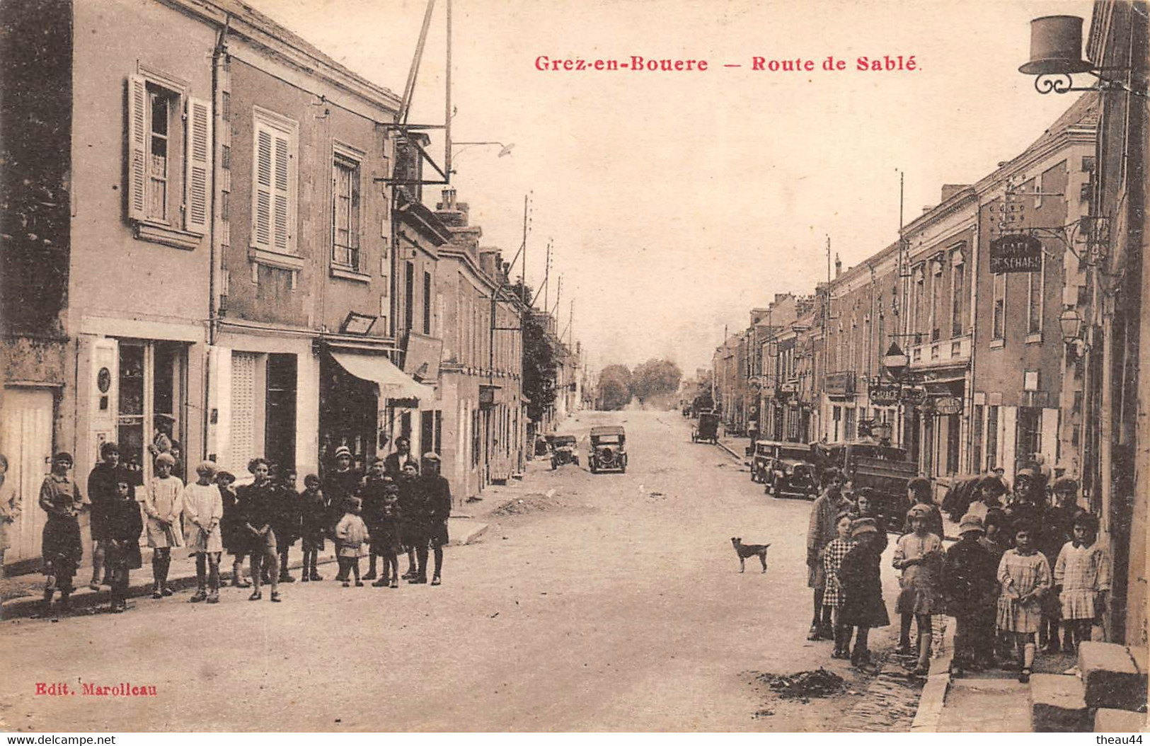 ¤¤  -  GREZ-en-BOUERE   -  Route Des Sables       -  ¤¤ - Crez En Bouere