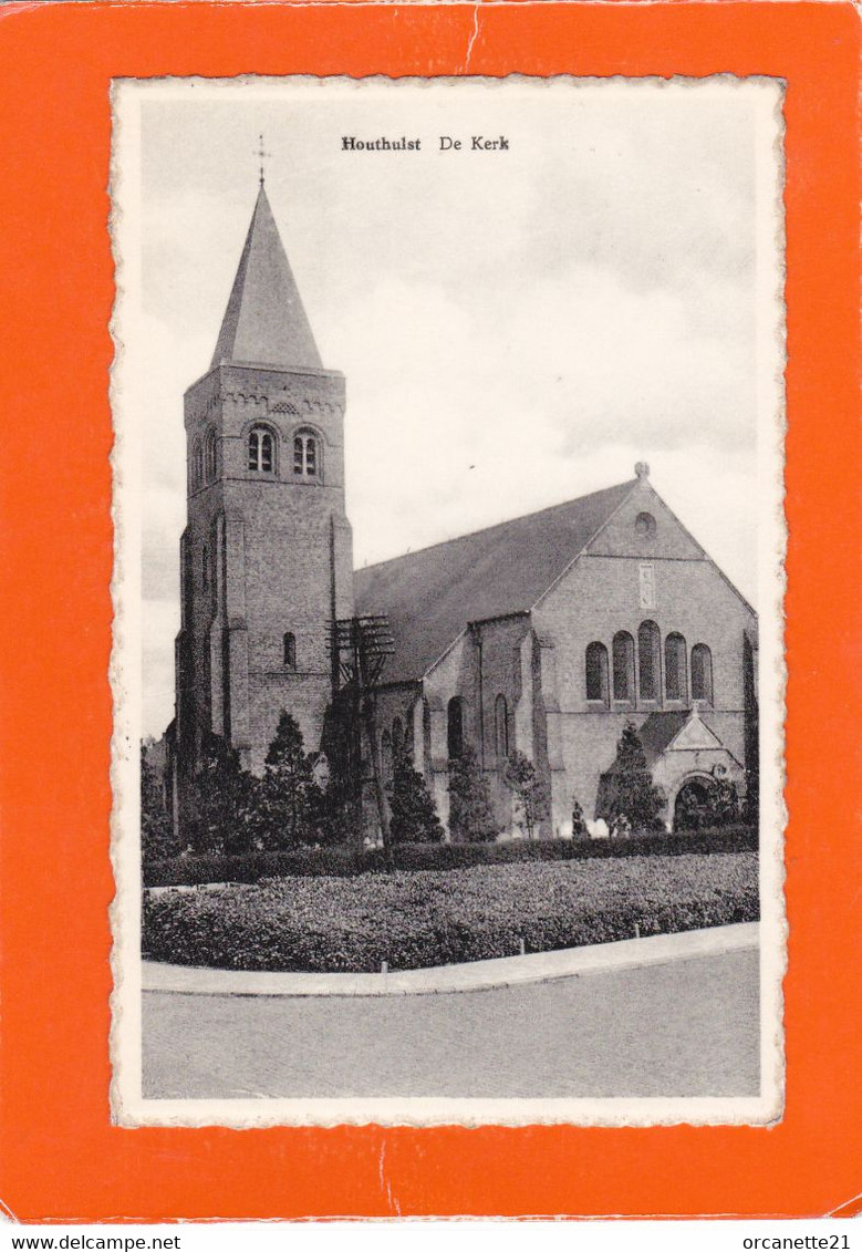 Houthulst  -  De Kerk - 2 Scans - Houthulst