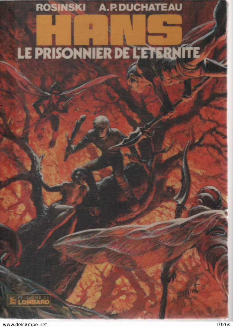 B.D HANS - LE PRISONNIER DE L'ETERNITE  -  E.O. 1985 - Hans