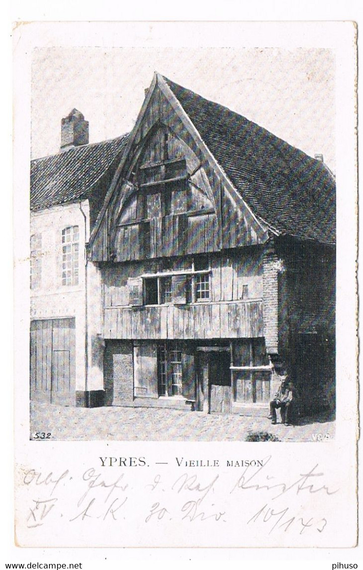 B-8263   YPRES : Vieille Maison - Ieper