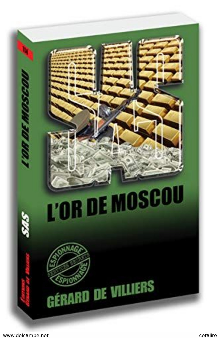 SAS L'or De Moscou Edition Collector +++COMME NEUF+++ LIVRAISON GRATUITE+++ LIVRAISON GRATUITE+++ - SAS