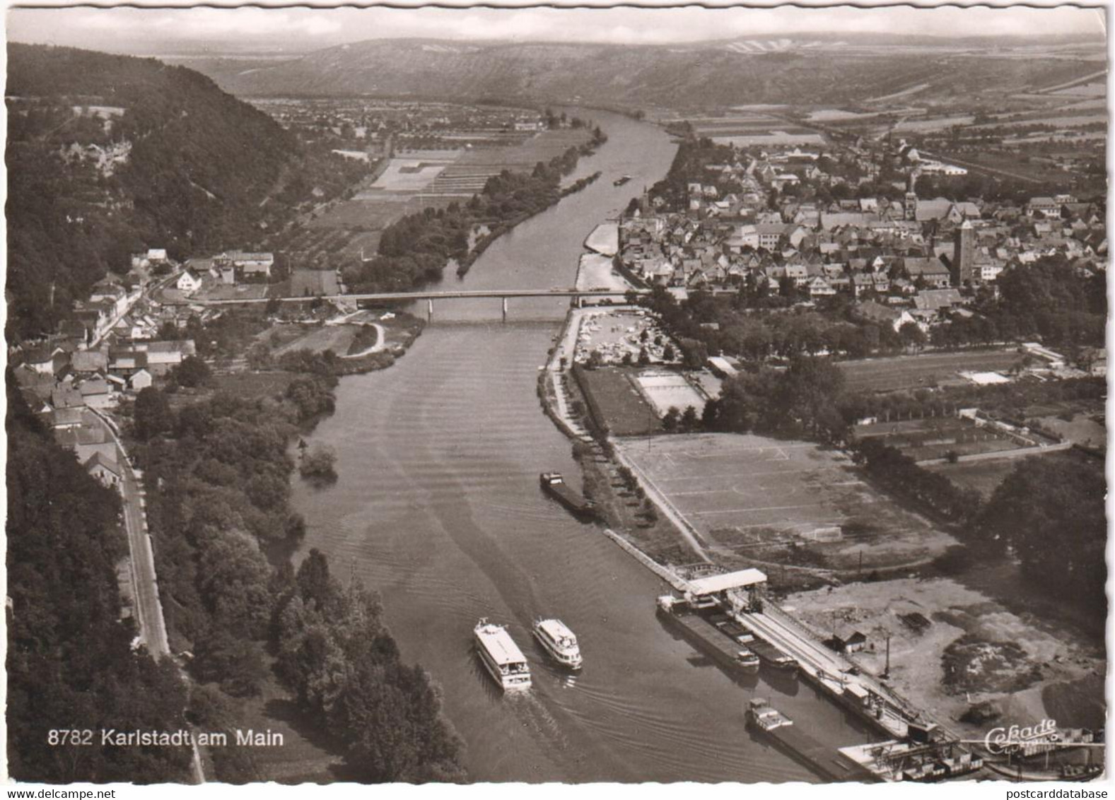 Karlstadt Am Main - & Air View, Boat - Karlstadt