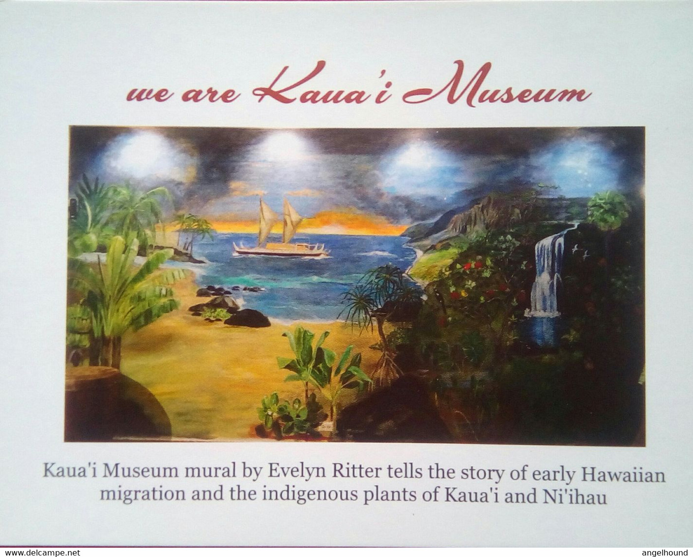 Kaua'i Museum Mural By Evelyn Ritter - Kauai