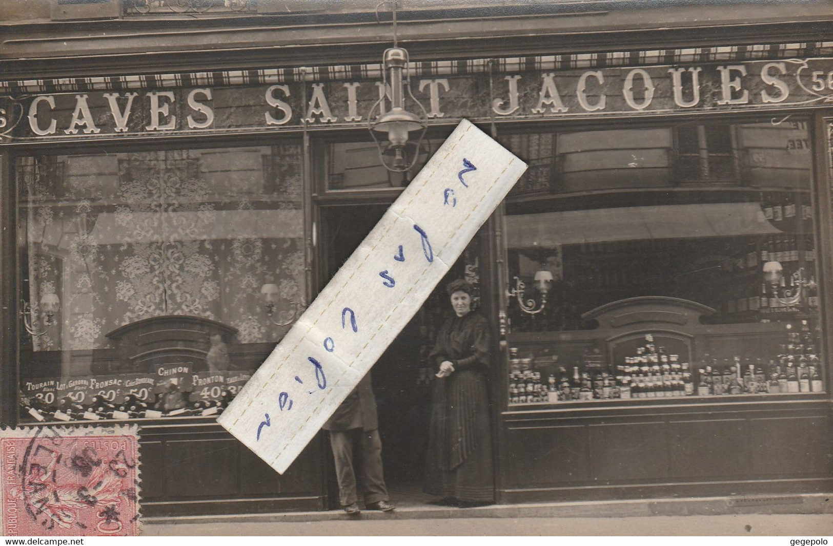 PARIS 14ème - Caves SAINT-JACQUES à Localiser Précisément  ( Carte Photo à Destination De La Rue De La Tombe Issoire ) - Distretto: 14