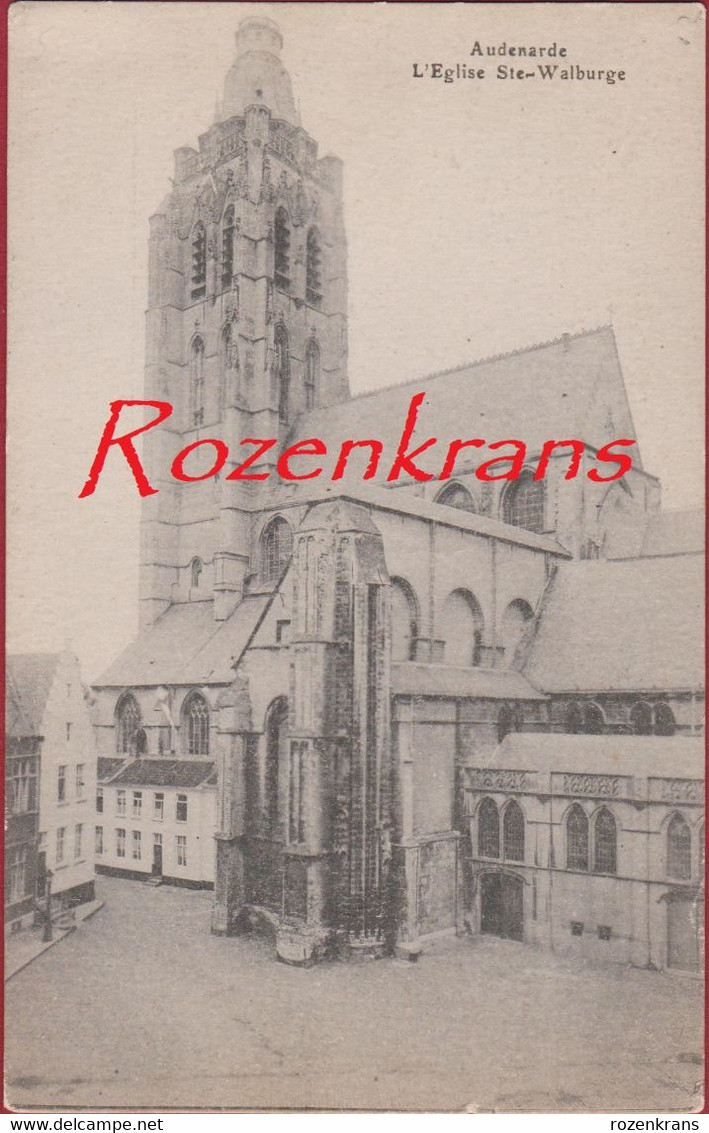 Oudenaarde Audenarde L'Eglise Ste Walburge Sint Walburgis Kerk Walburgiskerk (In Zeer Goede Staat) - Oudenaarde