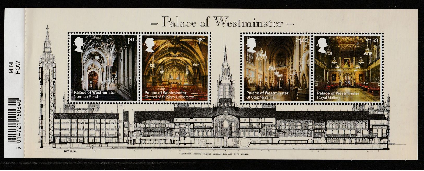 GB 2020 Palace Of Westminster Multicoloured SG MS 4409 ** MNH - Hojas Bloque