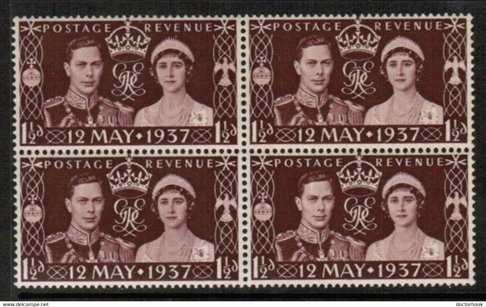 GREAT BRITAIN  Scott # 234* VF MINT LH BLOCK Of 4 (Stamp Scan # 774) - Sin Clasificación