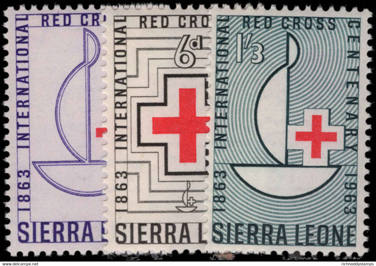 Sierra Leone 1963 Red Cross Unmounted Mint. - Sierra Leone (1961-...)