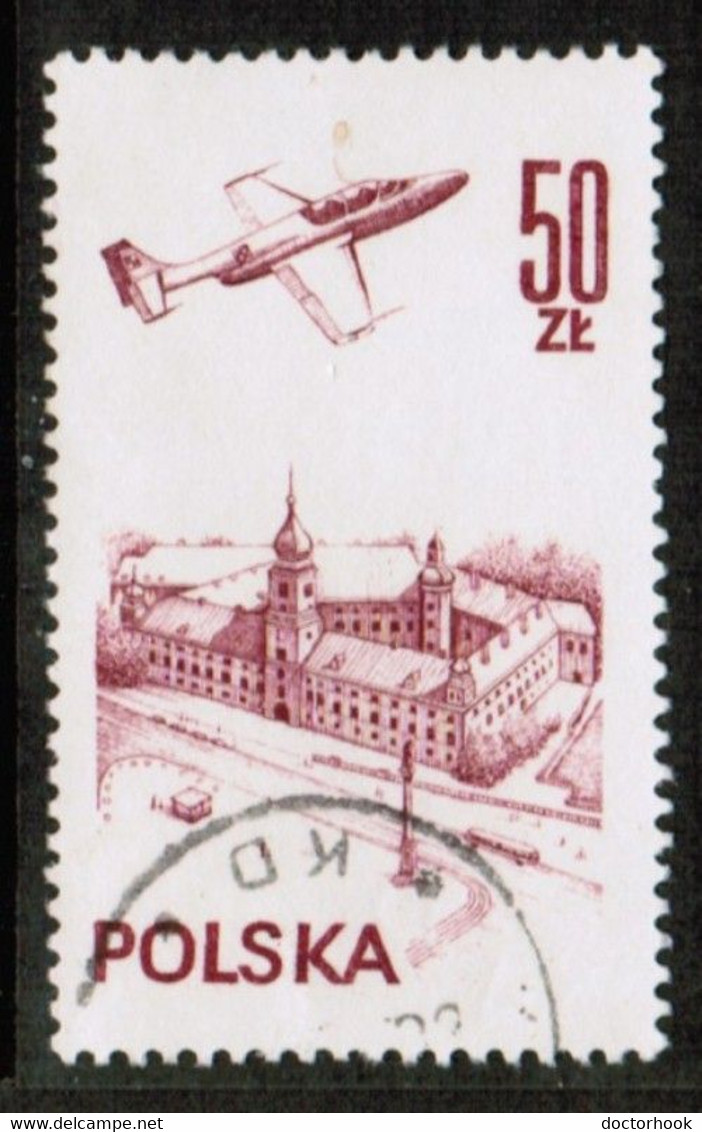 POLAND  Scott # C 56 VF USED (Stamp Scan # 774) - Oblitérés