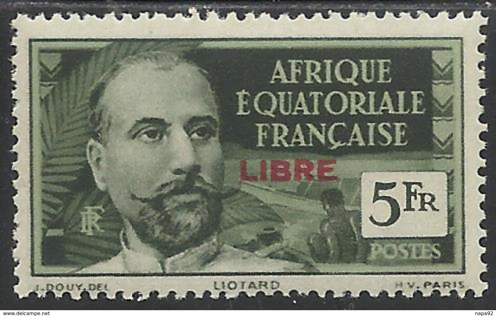 AFRIQUE EQUATORIALE FRANCAISE - AEF - A.E.F. - 1940 - YT 136** - Nuevos