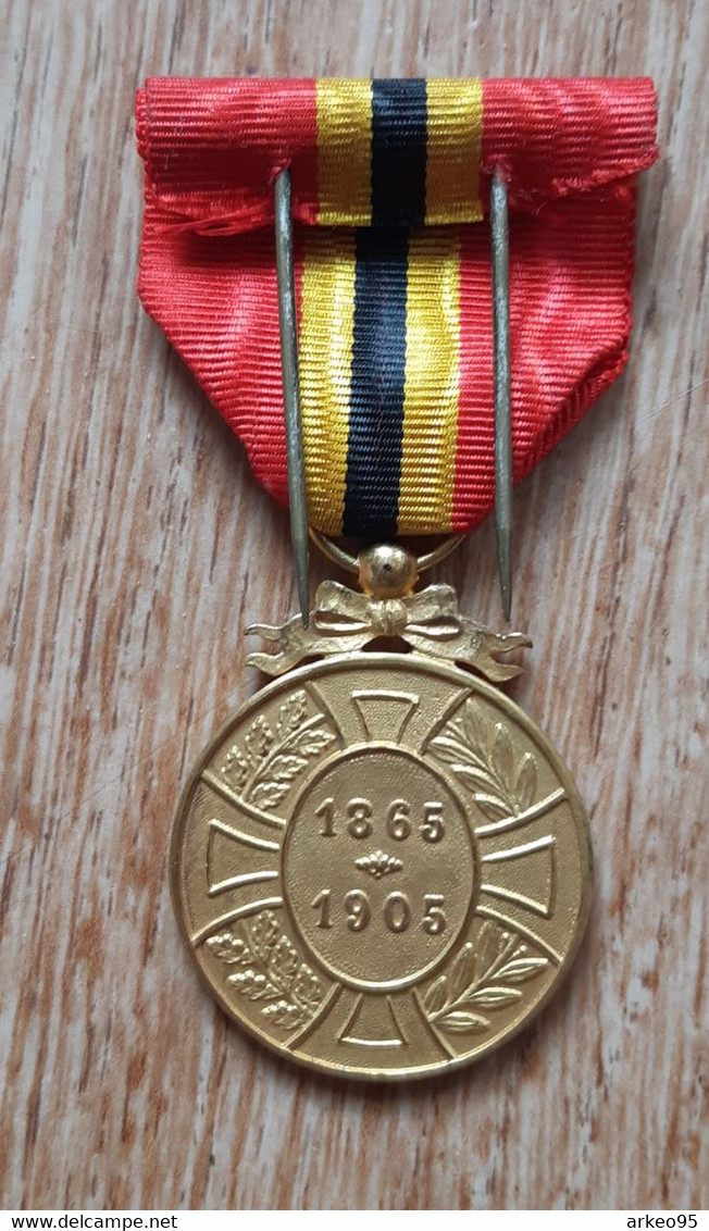 Médaille Commémorative De Léopold II De Belgique - Belgique