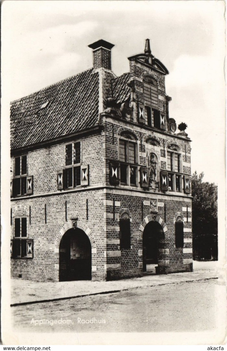 CPA AK APPINGEDAM Raadhuis NETHERLANDS (728351) - Appingedam