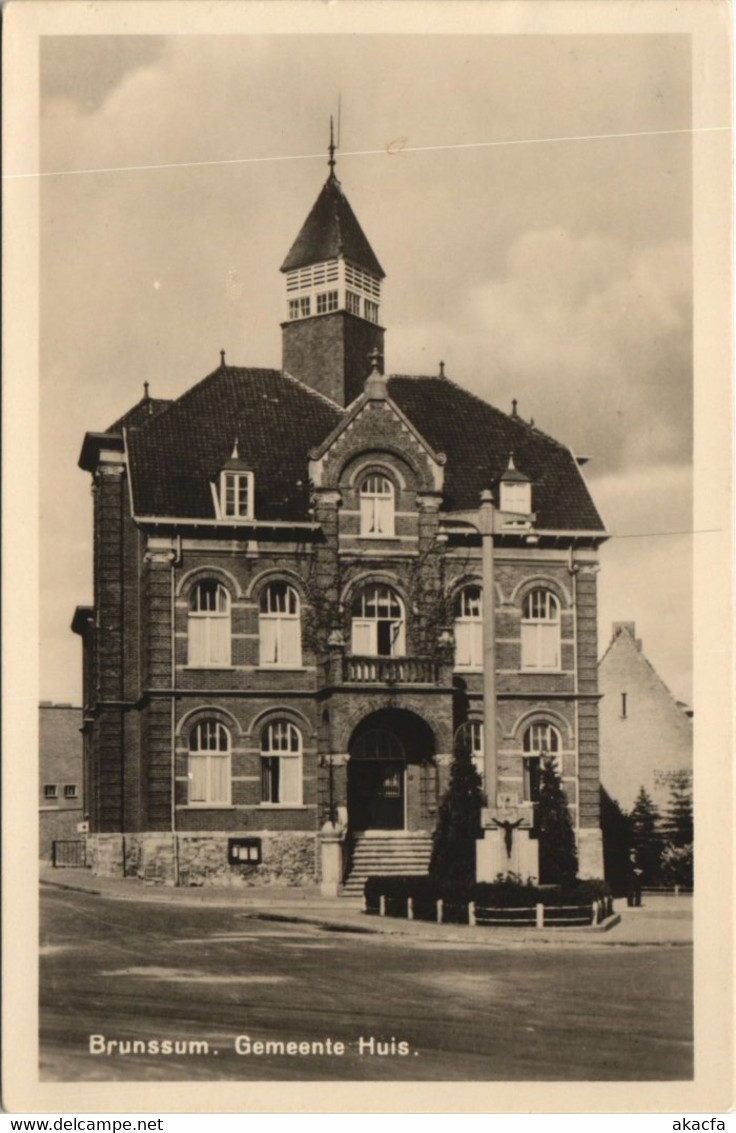 CPA AK Brunssum Gemeente Huis NETHERLANDS (728427) - Brunssum