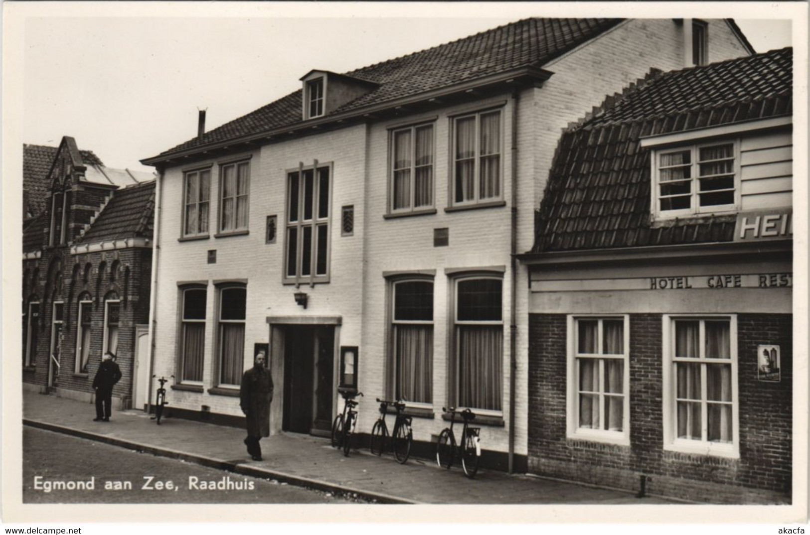 CPA AK Egmond Aan Zee Raadhuis NETHERLANDS (713738) - Egmond Aan Zee