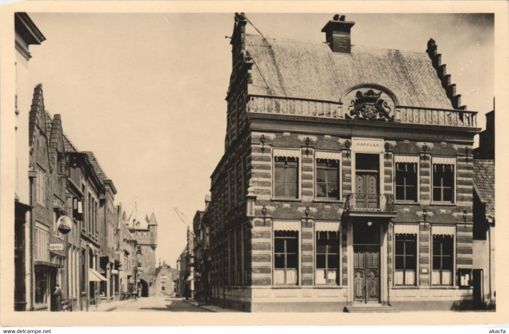 CPA AK HATTEM Het Gemeentehuis NETHERLANDS (713420) - Hattem