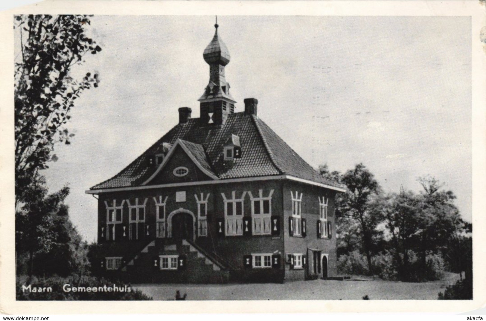 CPA AK Maarn Gemeentehuis NETHERLANDS (728799) - Maarn