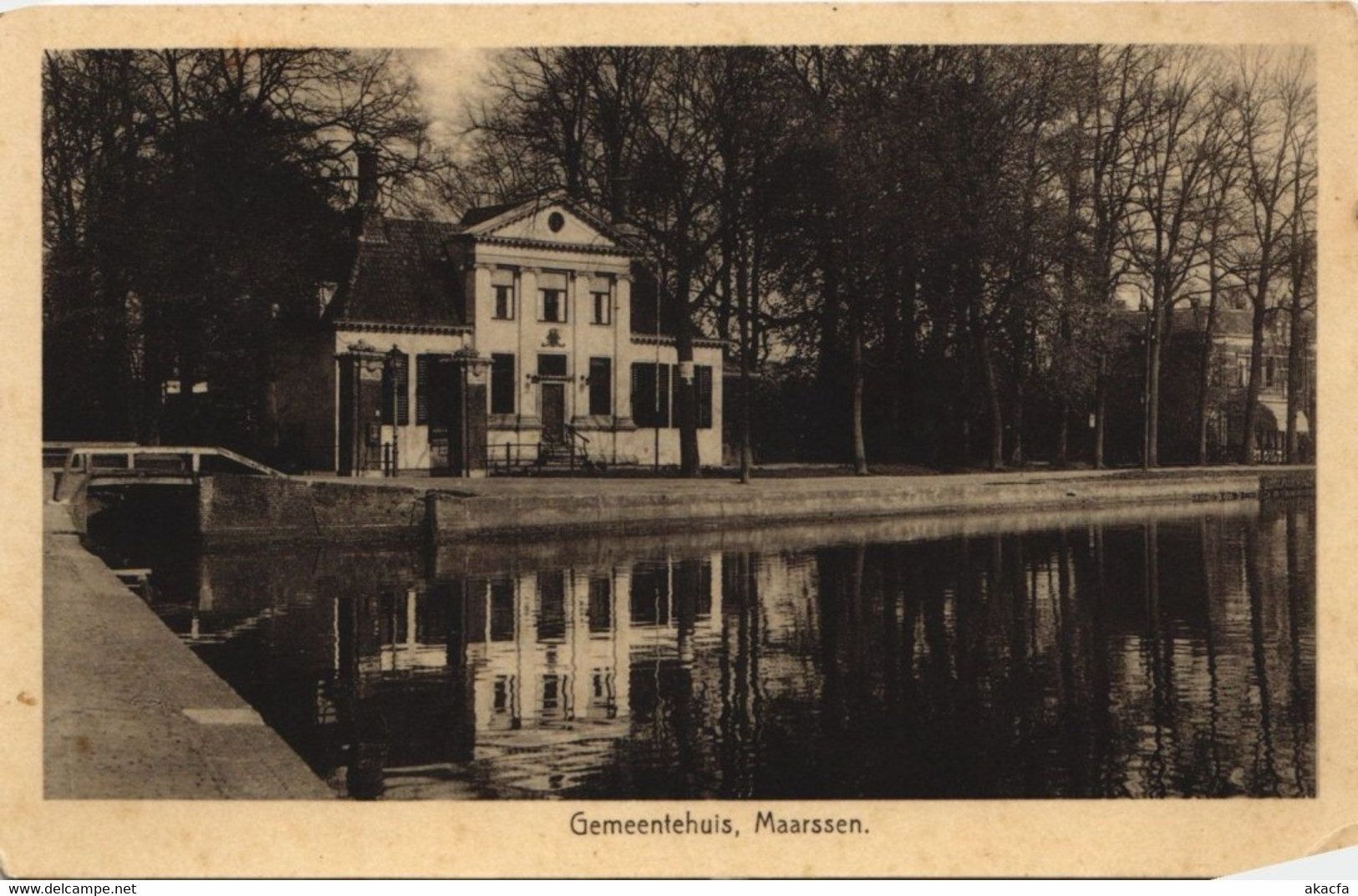 CPA AK Maarssen Gemeentehuis NETHERLANDS (728802) - Maarssen