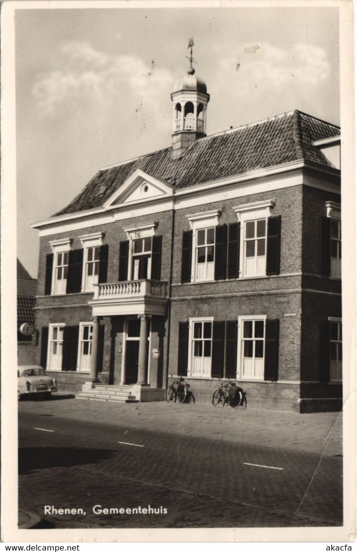 CPA AK RHENEN Gemeentehuis NETHERLANDS (728803) - Rhenen