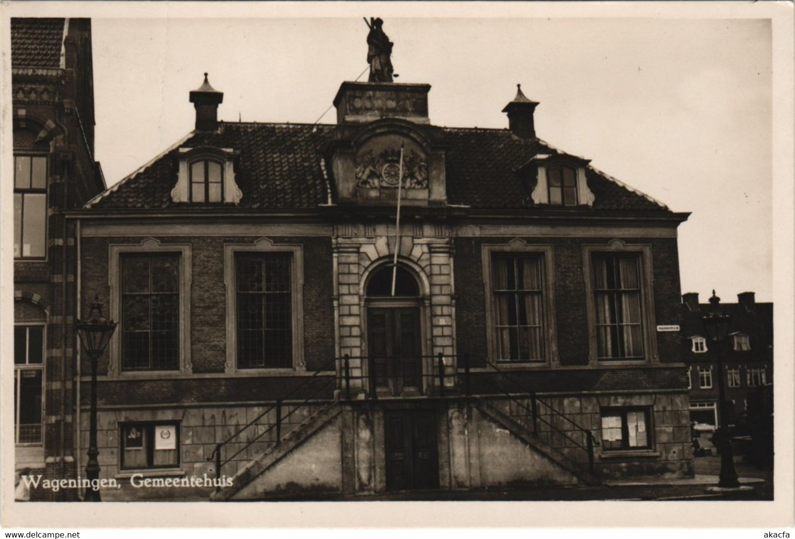 CPA AK WAGENINGEN Gemeentehuis NETHERLANDS (713446) - Wageningen