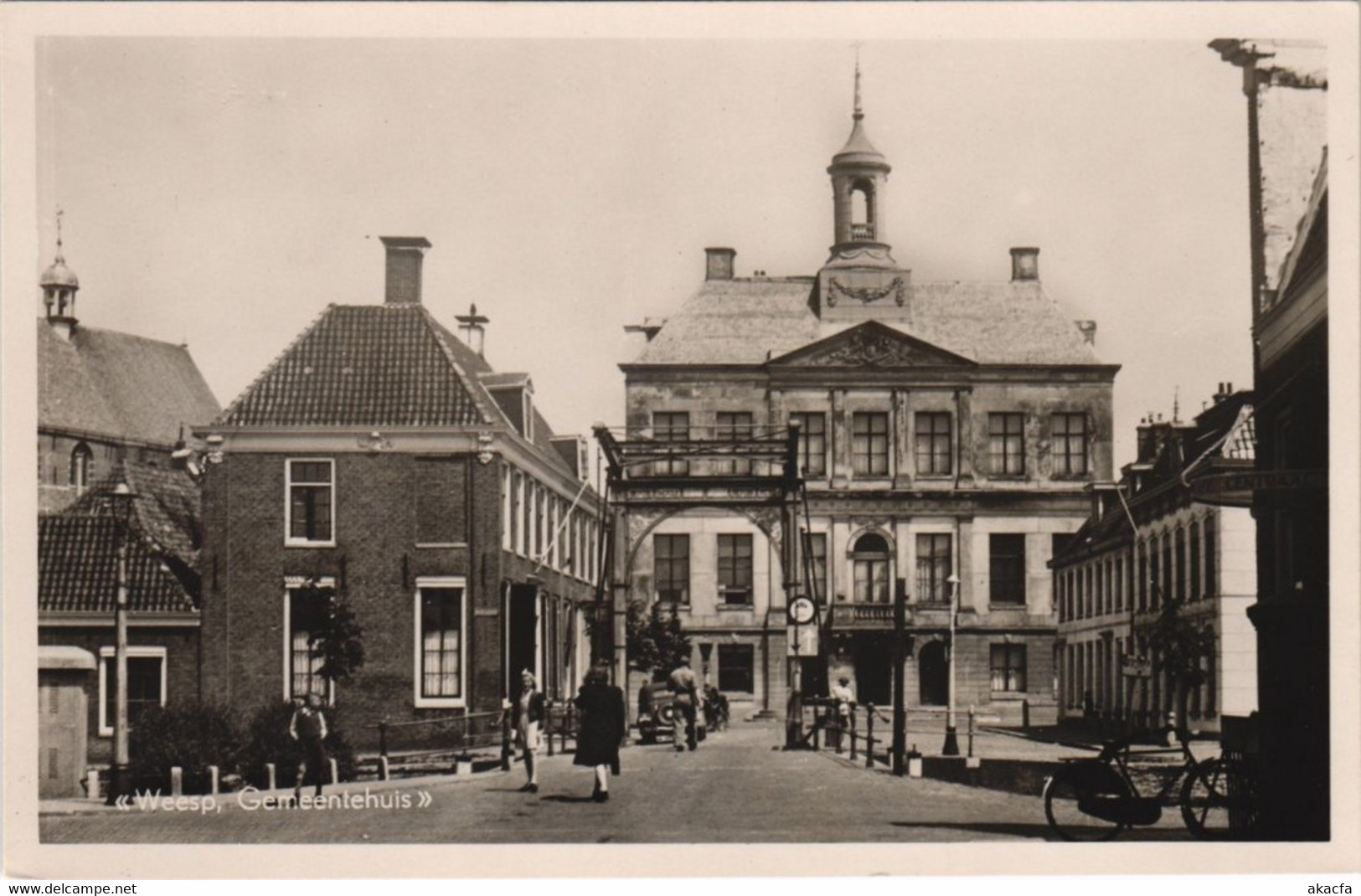 CPA AK WEESP Gemeentehuis NETHERLANDS (713775) - Weesp