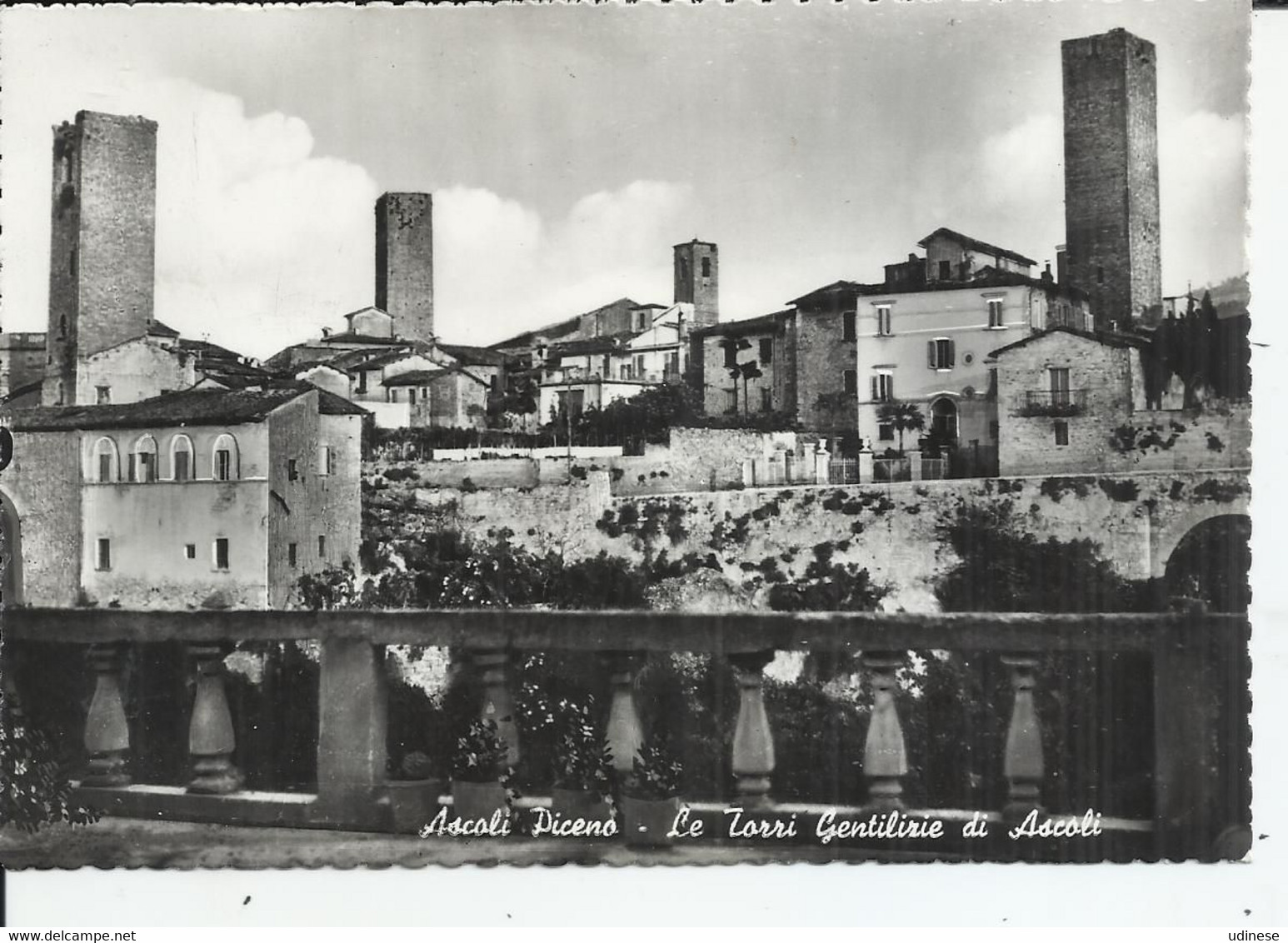 ASCOLI PICENO 1954 - LE TORRI GENTILIZIE - Ascoli Piceno