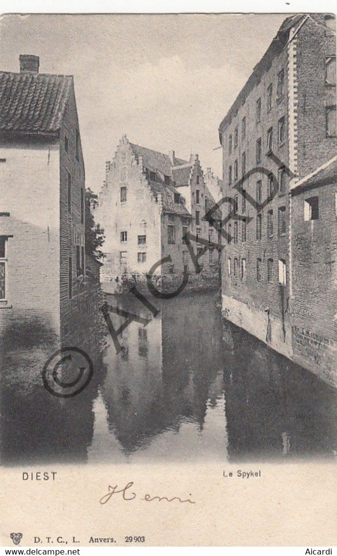 Carte Postale/Postkaart - DIEST - Le Spykel - 1906 (A277) - Diest