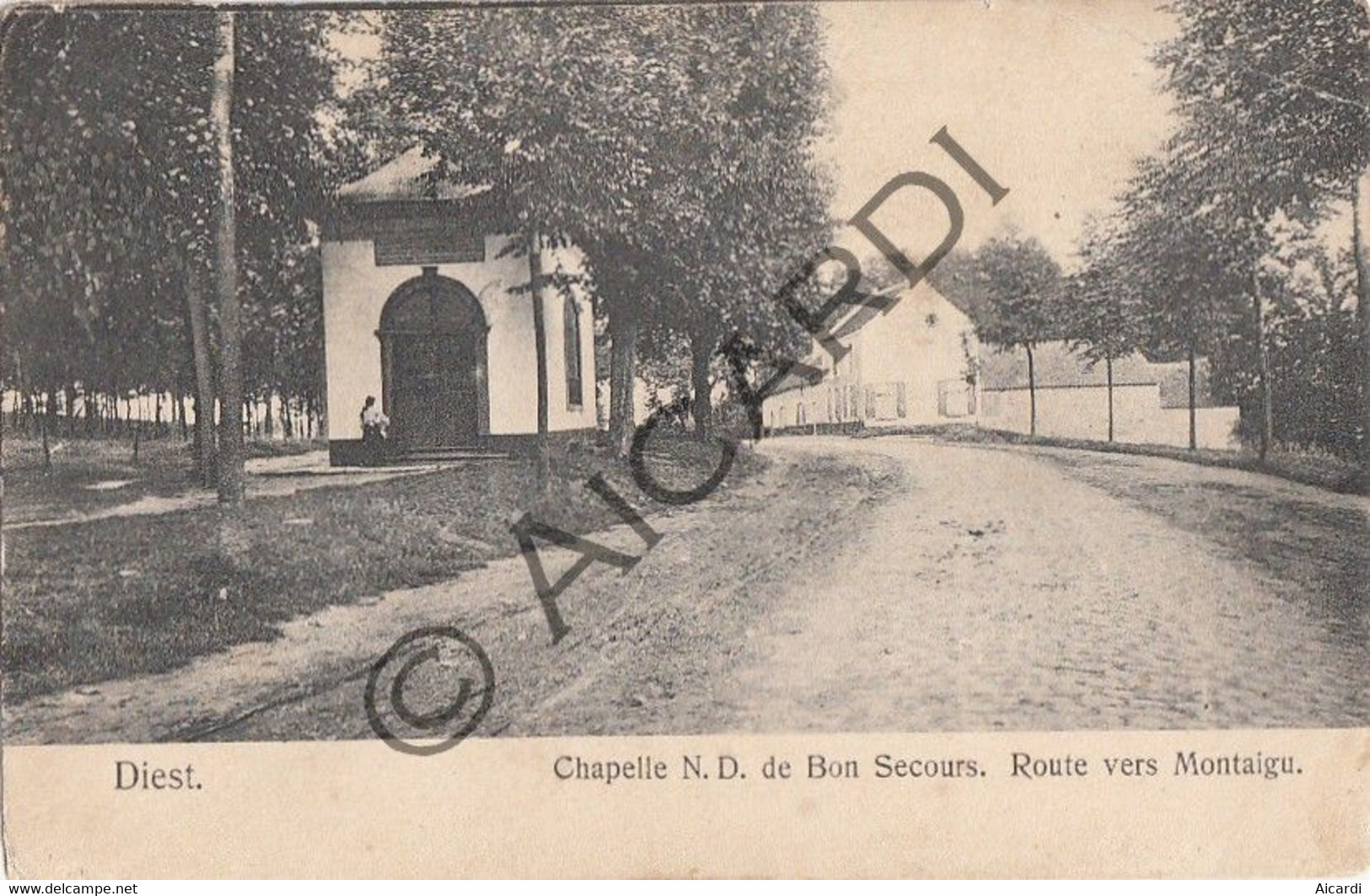 Carte Postale/Postkaart - DIEST - Chapelle De Notre Dame De Bon Secours  Route Vers Montaigu  (A279) - Diest
