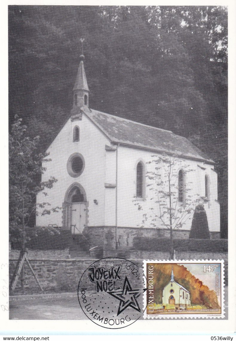 Luxembourg - Joyeux Noel (8.021.3) - Storia Postale