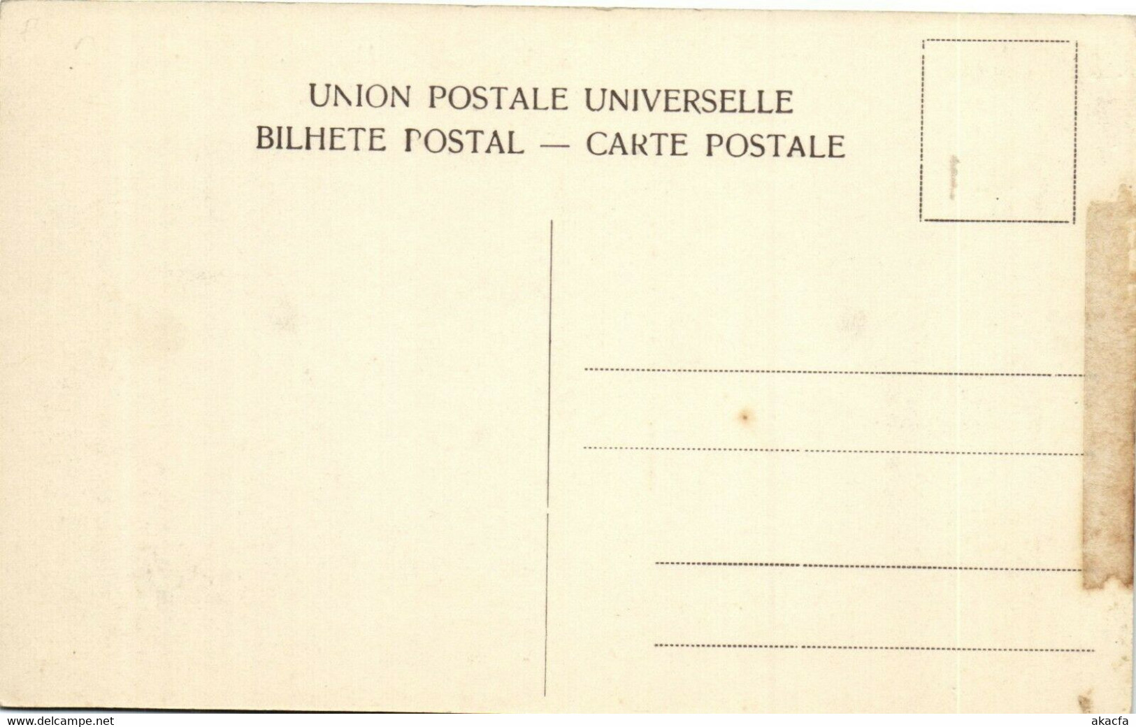 PC CPA CABO VERDE / CAPE VERDE, S. VICENTE, MERCADO, Vintage Postcard (b26738) - Cap Vert